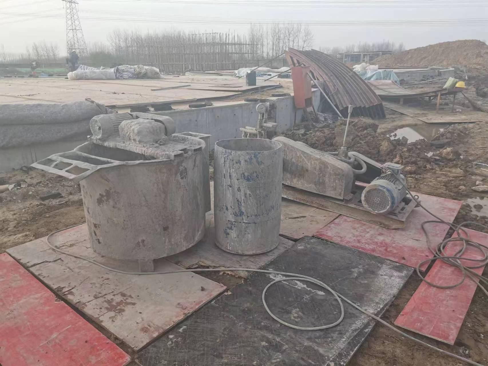 东兰设备基础注浆